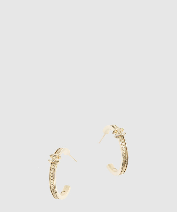 샤넬 후프 이어링 ABE245