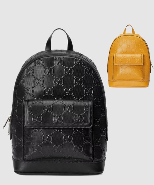 구찌 GG 엠보스 백팩 658579