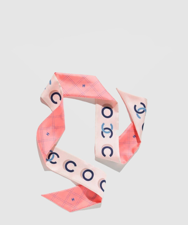 샤넬 코코 트윌리 스카프 AA8760