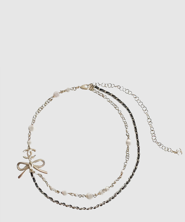 샤넬 레진 초커 AB8389