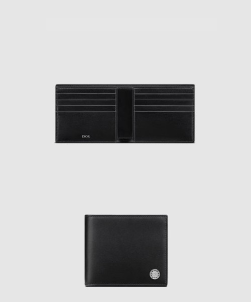 디올 소가죽 반지갑 2ESBH