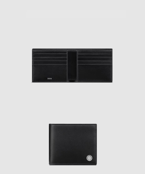 디올 소가죽 반지갑 2ESBH