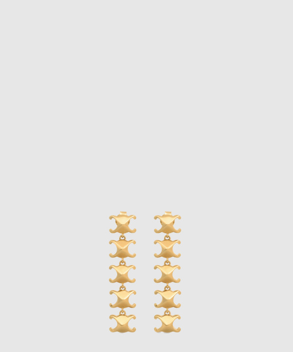 셀린느 트리옹프 스터드 롱 귀걸이 461FC6