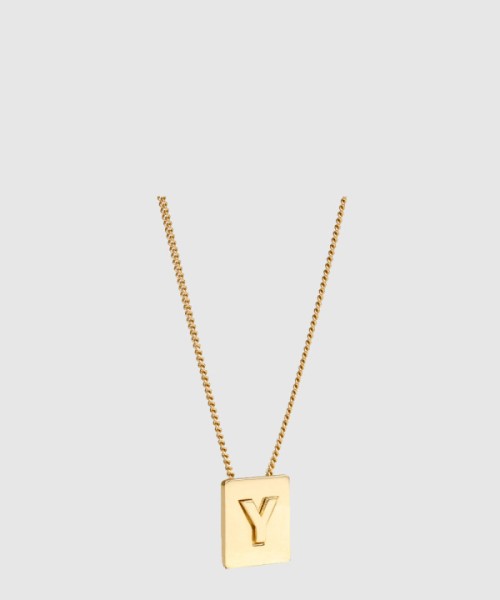셀린느 Y 자모 목걸이 46N0Y6