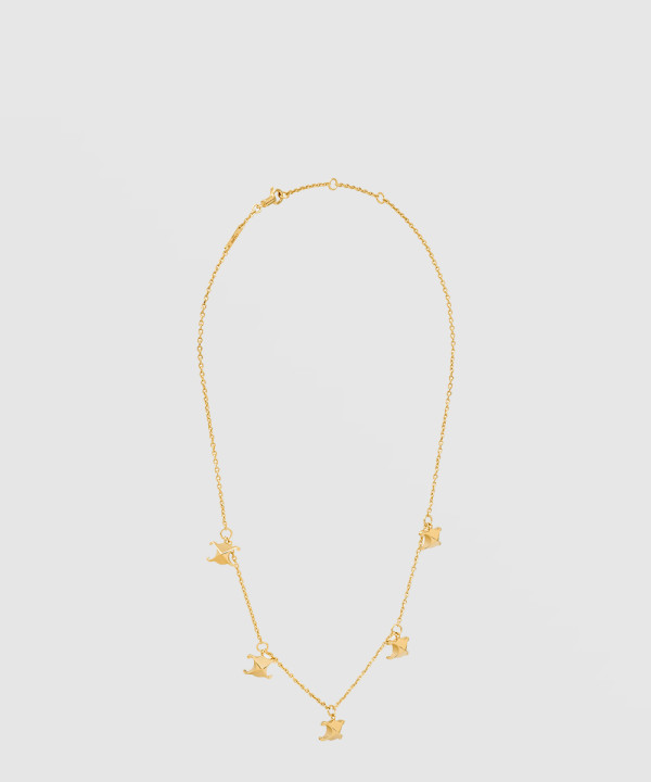 셀린느 트리옹프 스터드 목걸이 461FA6