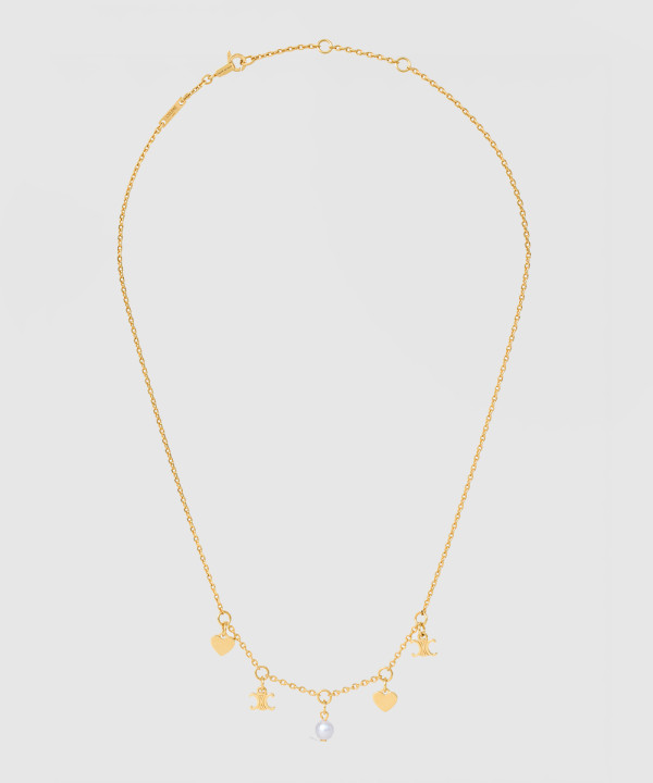 셀린느 하트 참 목걸이 460OY6