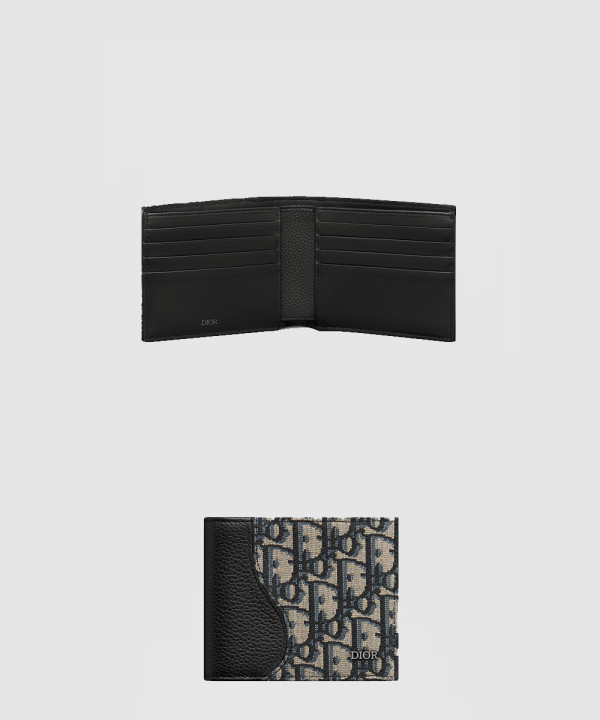 디올 Saddle 2단 카드 지갑 2ADBH