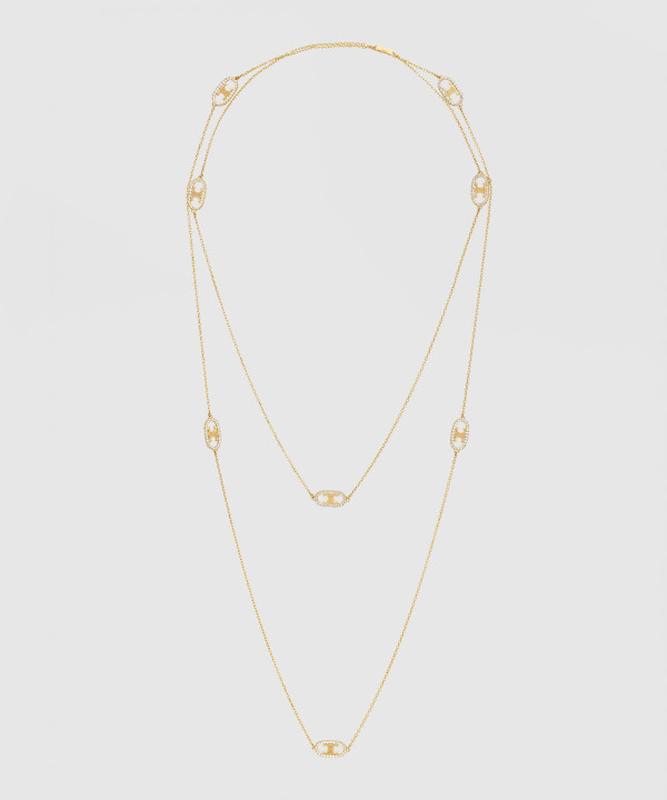 셀린느 마이용 트리옹프 목걸이 46Z556