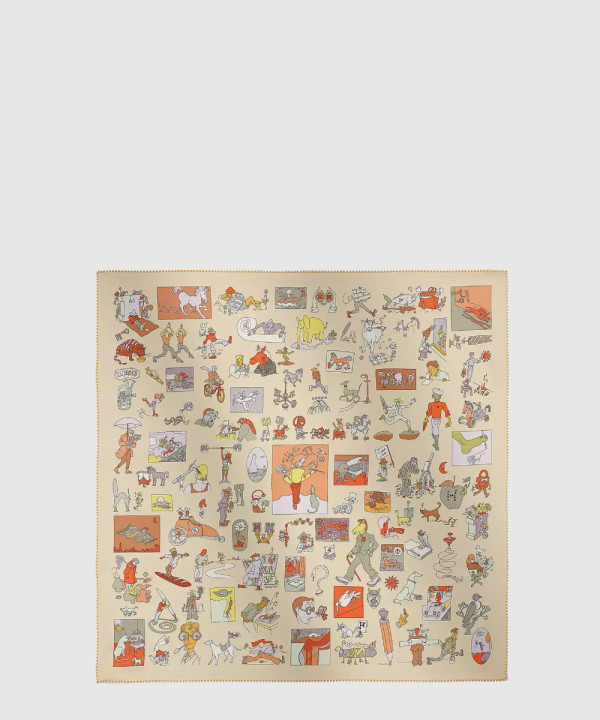 에르메스 Carre Libre 스카프 90