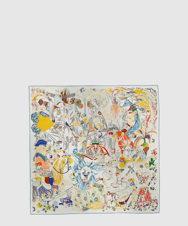 에르메스 Emile et Une Nuit 스카프 90