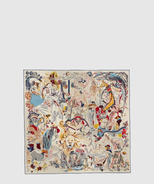 에르메스 Emile et Une Nuit 스카프 90