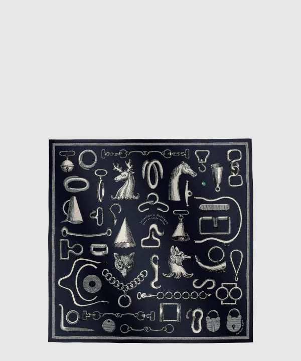 에르메스 IInventaire Poetique pour un Conte Sellier 스카프 90