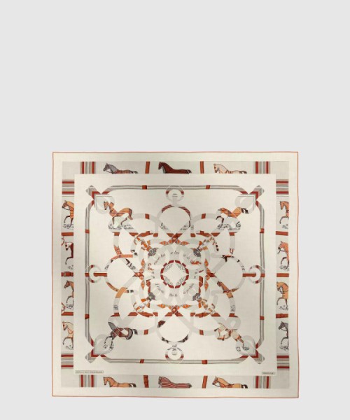 에르메스 Eperon d'Or et Tenues de Jour 숄 140