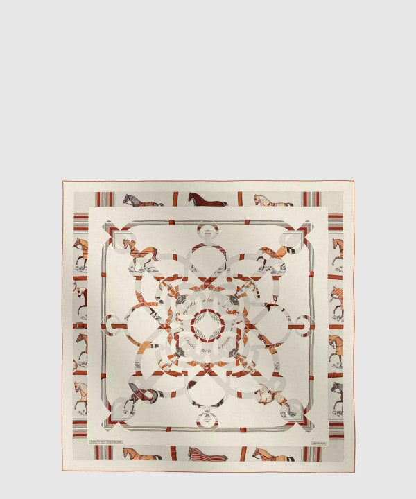 에르메스 Eperon d'Or et Tenues de Jour 숄 140