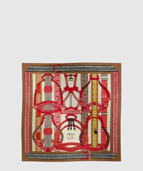 에르메스 Fantaisie d'Etriers 숄 140