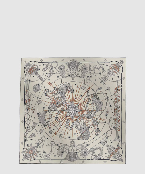 에르메스 Chorus Stellarum 숄 140