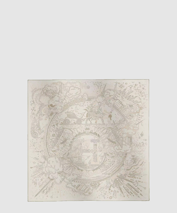 에르메스 Please Hold The Line 스카프 90