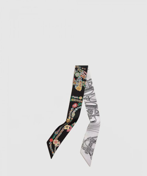 에르메스 Brides de Gala en Fleurs Twilly 방도