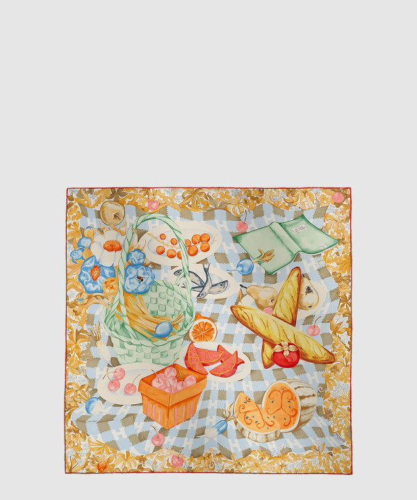 에르메스 Un Carre sur l'Herbe 스카프 90