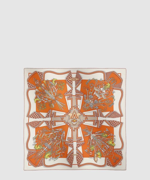 에르메스 Bouquets Sellier 스카프 90