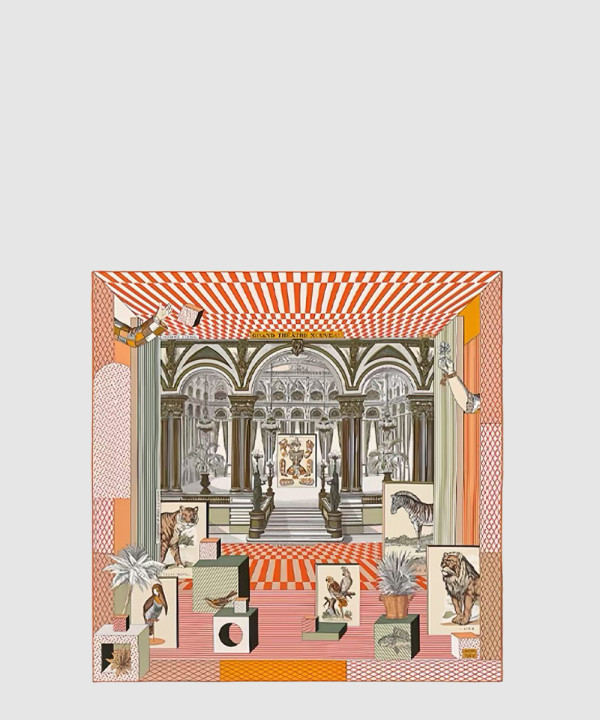 에르메스 Grand Theatre Nouveau 스카프 90