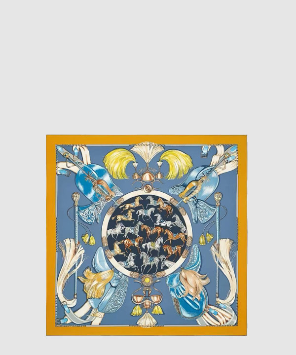 에르메스 Cavalcades 스카프 90
