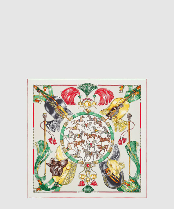 에르메스 Cavalcades 스카프 90