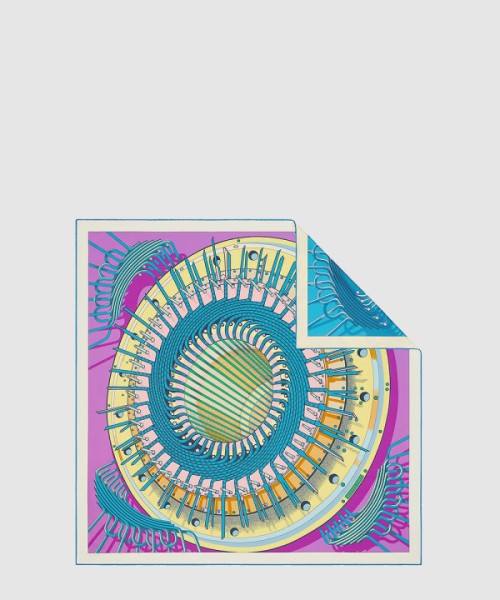 에르메스 Alternateur Double Face 스카프 90