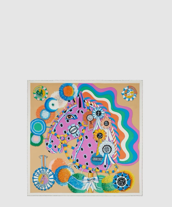 에르메스 Cheval Mascotte 스카프 90