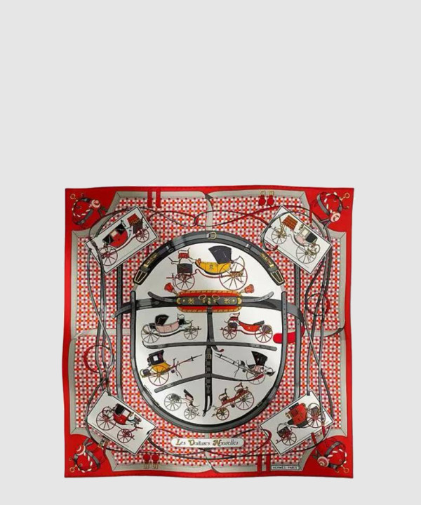 에르메스 Les Voitures Nouvelles 스카프 90