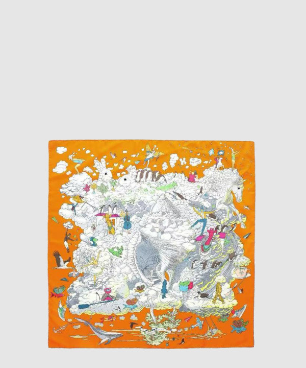 에르메스 My cloud 스카프 90