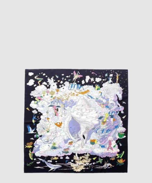 에르메스 My cloud 스카프 90