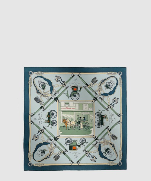 에르메스 Palonniers 스카프 90