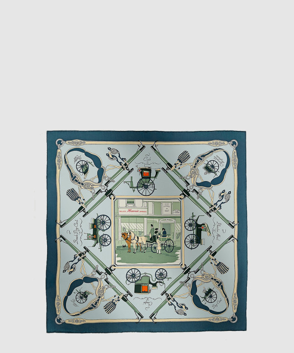 에르메스 Palonniers 스카프 90