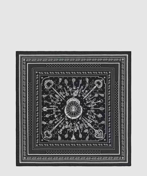 에르메스 Les Cles Bandana 숄 140