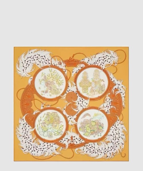 에르메스 Legende Brodee 숄 140