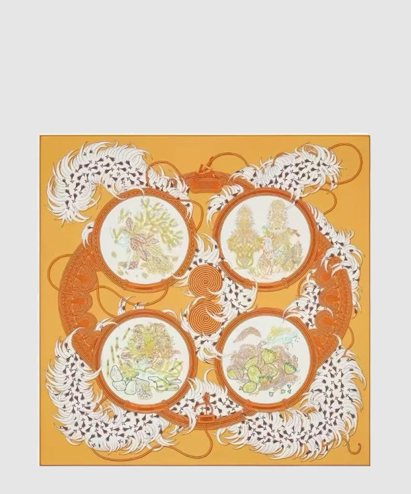 에르메스 Legende Brodee 숄 140