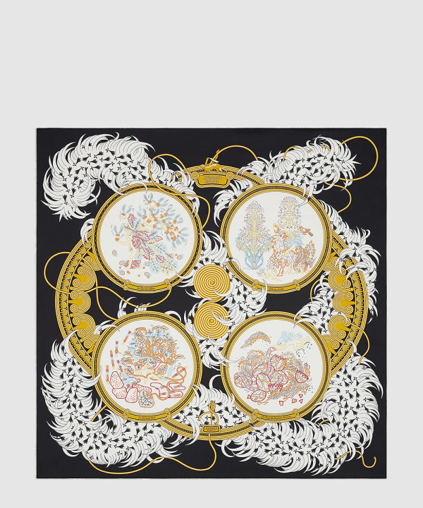 에르메스 Legende Brodee 숄 140