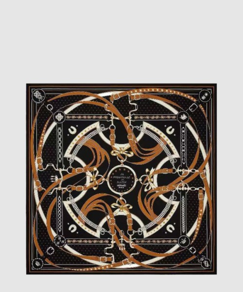 에르메스 La Promenade du Matin Bandana 숄 140