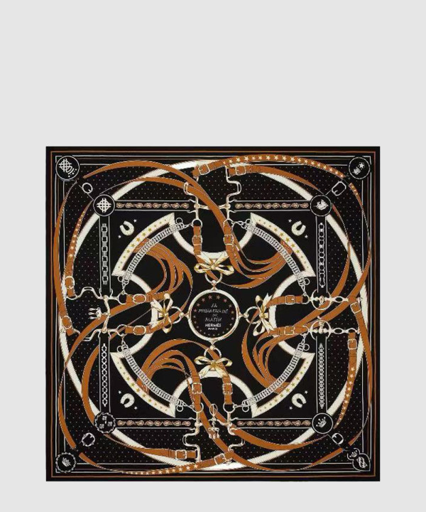 에르메스 La Promenade du Matin Bandana 숄 140