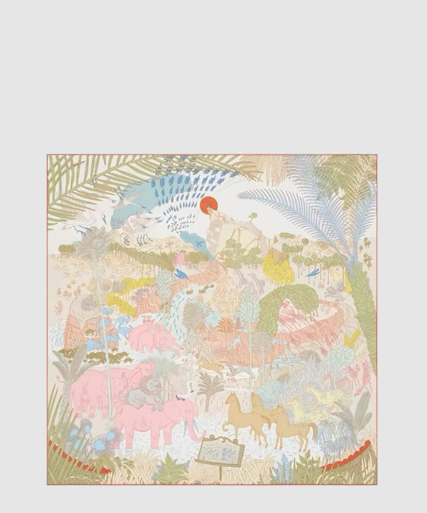 에르메스 Le Carnaval des Animaux 숄 140