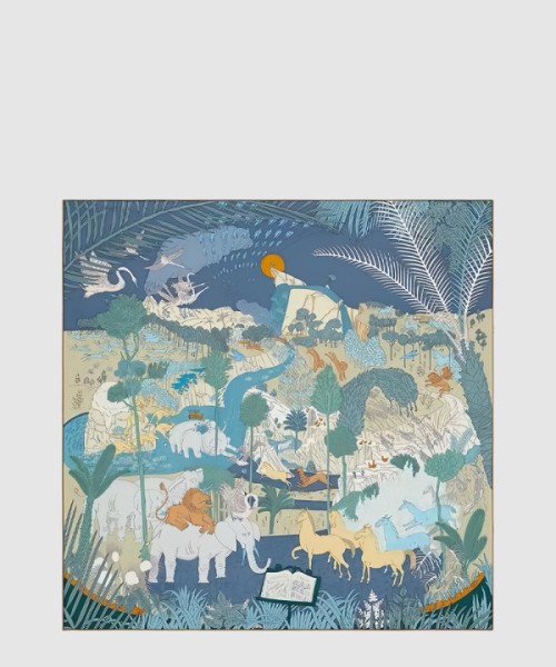 에르메스 Le Carnaval des Animaux 숄 140