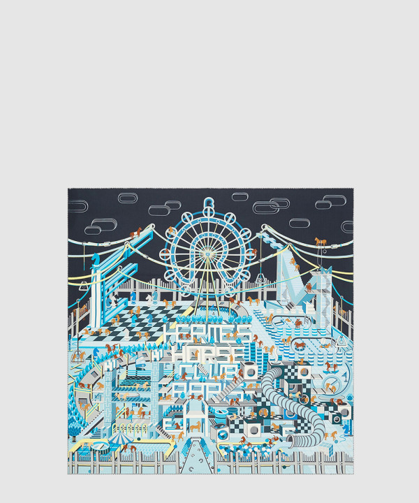 에르메스 Horse Racing Club 스카프 90