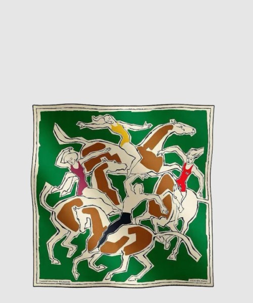 에르메스 equestrian dance score 스카프 90