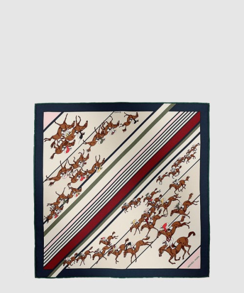 에르메스 Les Courses 스카프 90