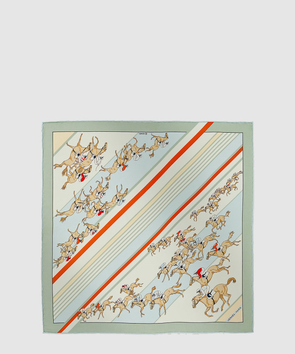 에르메스 Les Courses 스카프 90