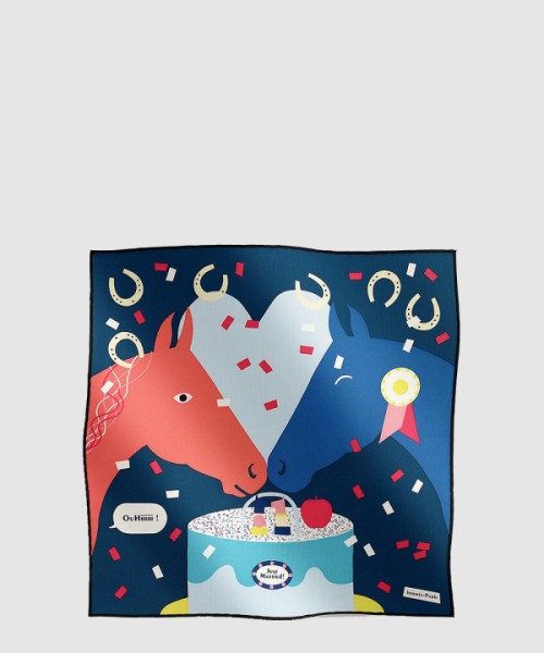 에르메스 Just Married 스카프 90