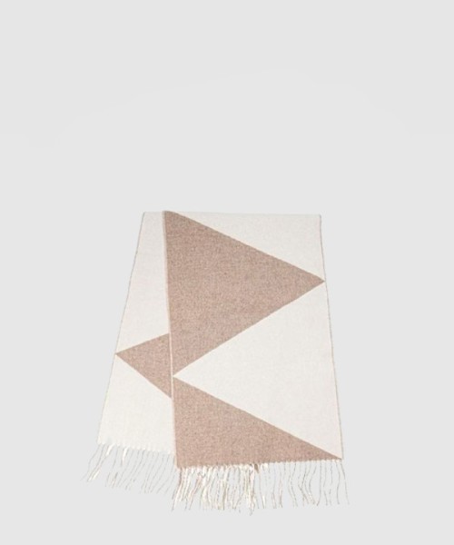 에르메스 기하 양모 스카프