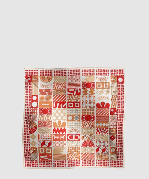 에르메스 Twilly au Bloc Liste Vernie 스카프 90