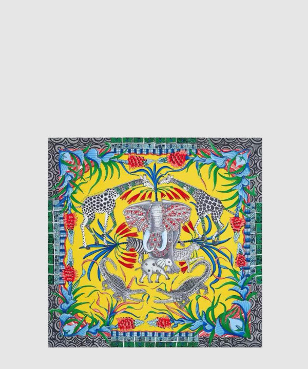 에르메스 Zambezi River Festival 스카프 90